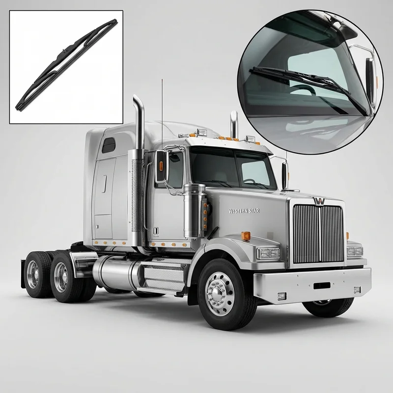 Driver Side Wiper Blade for Western Star 4900FA (2002 - 2020) - 1